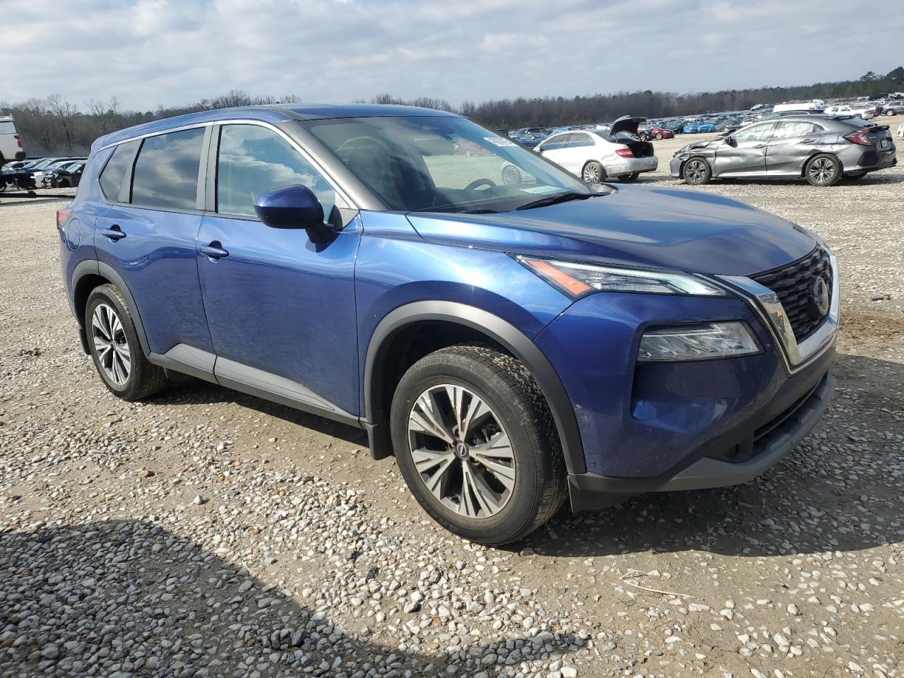 2023 Nissan Rogue VIN JN8BT3BA7PW430451 Copart auction photo, frame damage / undercarriage damage thumbnail 4