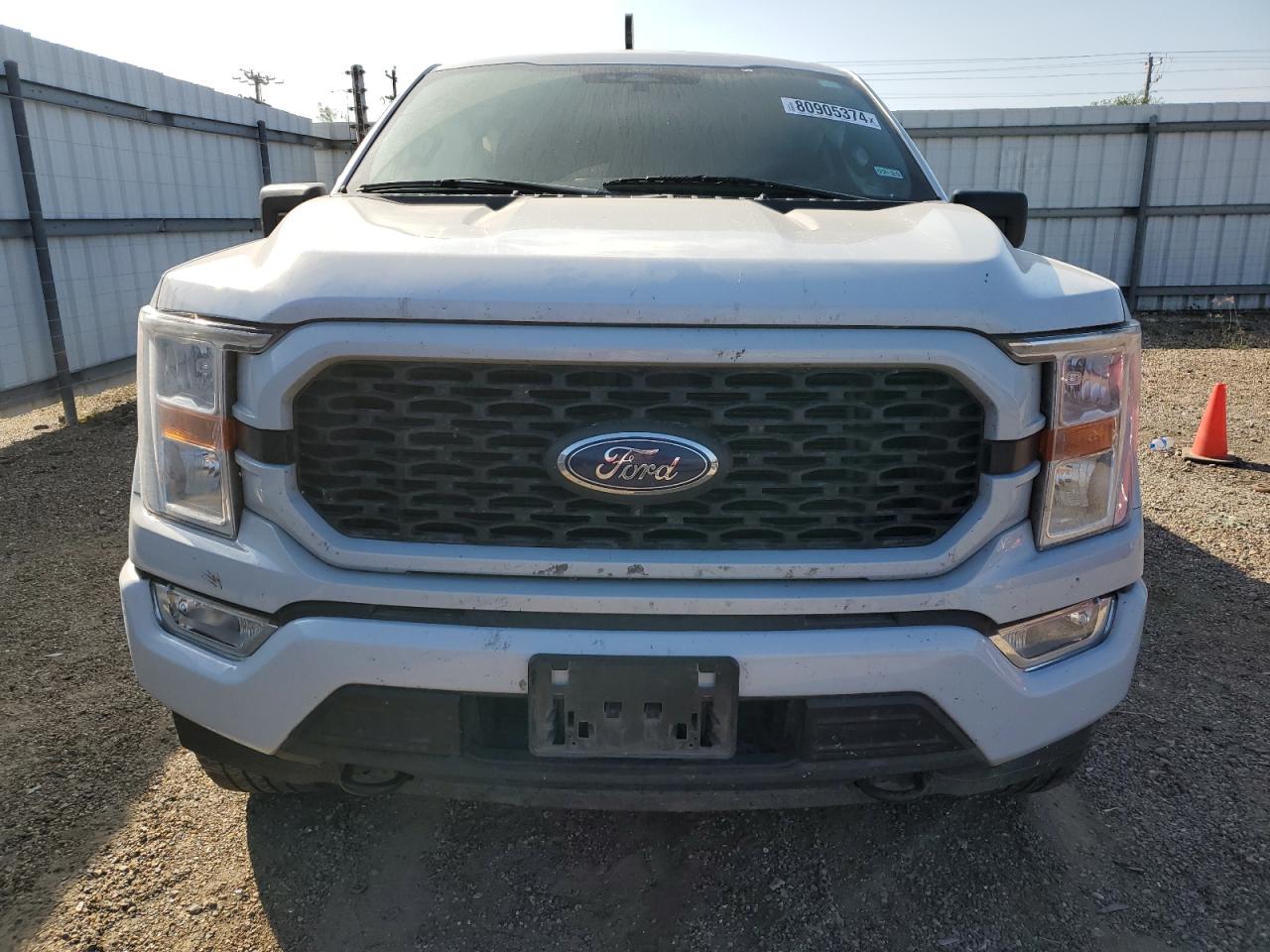 2022 Ford F-150 VIN 1FTEW1EP8NKE38941 Copart auction photo, side / minor dent/scratches damage thumbnail 5