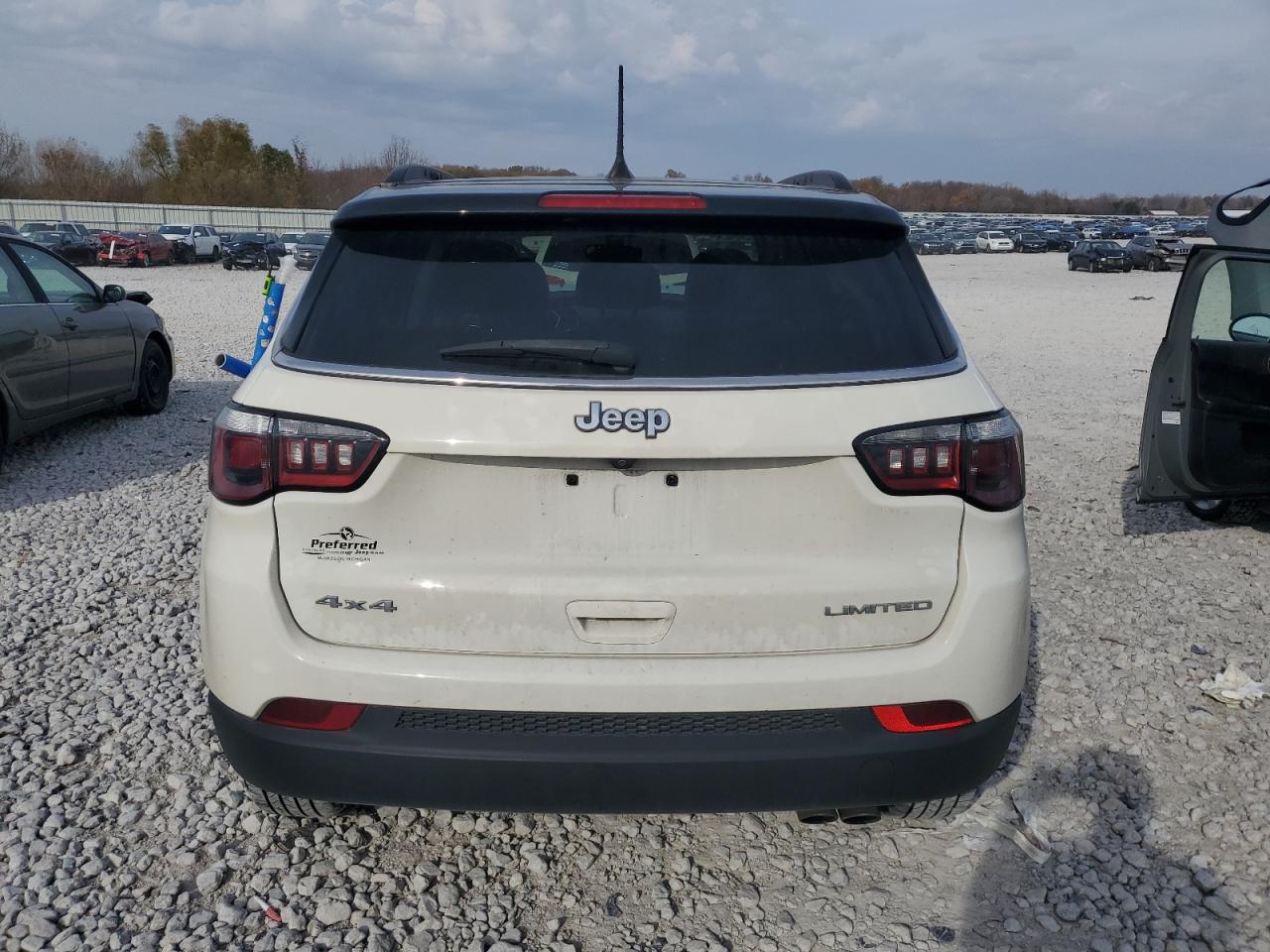 2018 Jeep Compass VIN 3C4NJDCB5JT234372 Copart auction photo, front end damage thumbnail 6