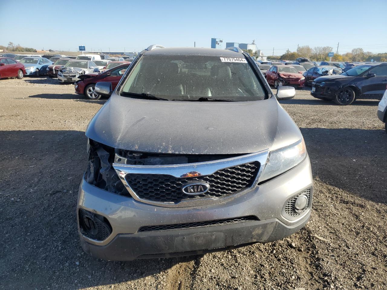 2013 KIA Sorento VIN 5XYKUCA68DG319969 Copart auction photo, front end damage thumbnail 5