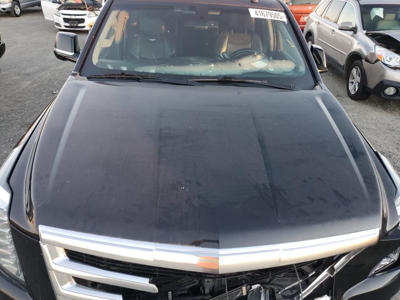 2017 Cadillac Escalade VIN 1GYS3GKJ0HR341544 Copart auction photo, vandalism / front end damage thumbnail 12