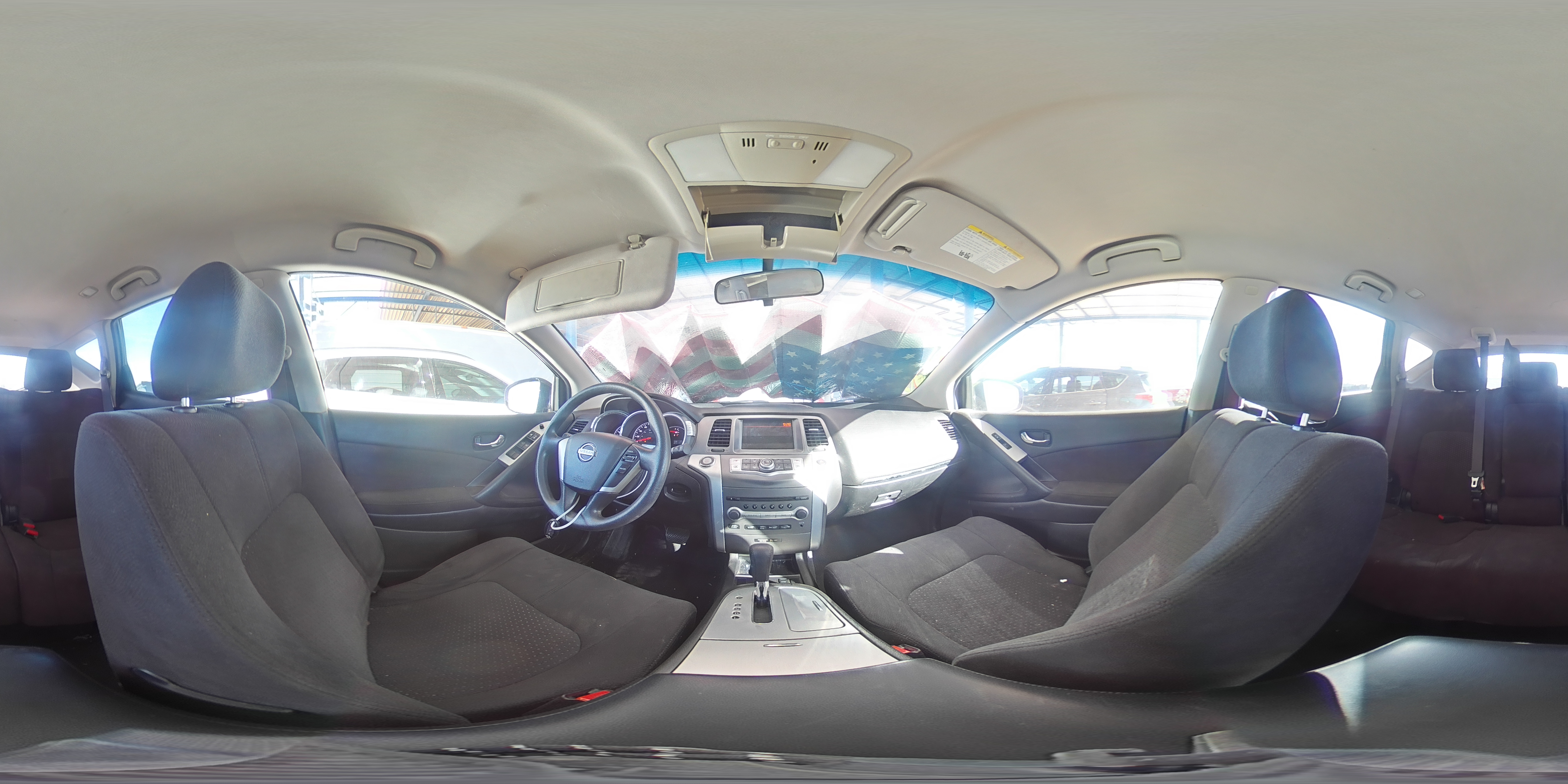 2012 Nissan Murano VIN JN8AZ1MW3CW229566 Copart auction photo, front end damage thumbnail 14