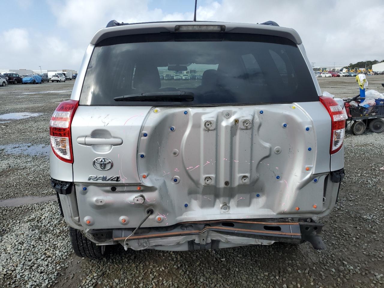 2012 Toyota RAV 4 VIN 2T3ZF4DV7CW146611 Copart auction photo, rear end damage thumbnail 6