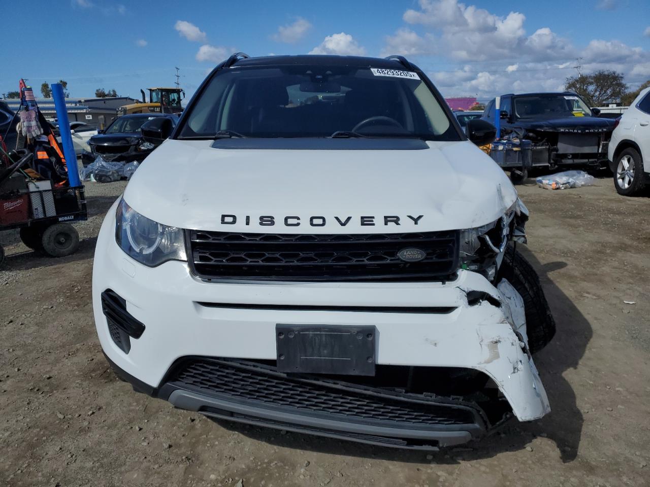 2017 Land Rover Discovery VIN SALCP2BG1HH702266 Copart auction photo, front end damage thumbnail 5