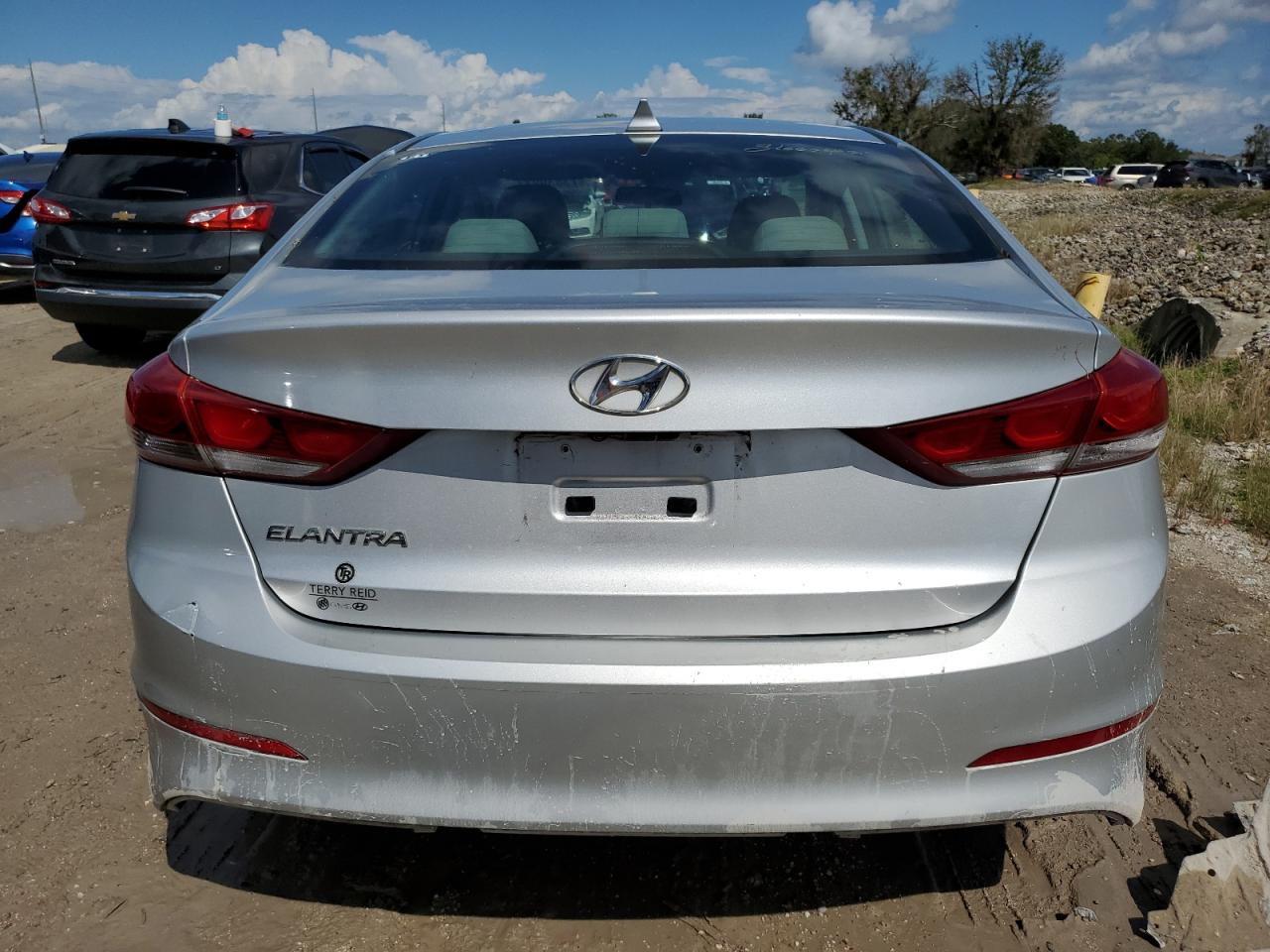 2017 Hyundai Elantra VIN 5NPD84LF9HH007268 Copart auction photo, water/flood damage thumbnail 6