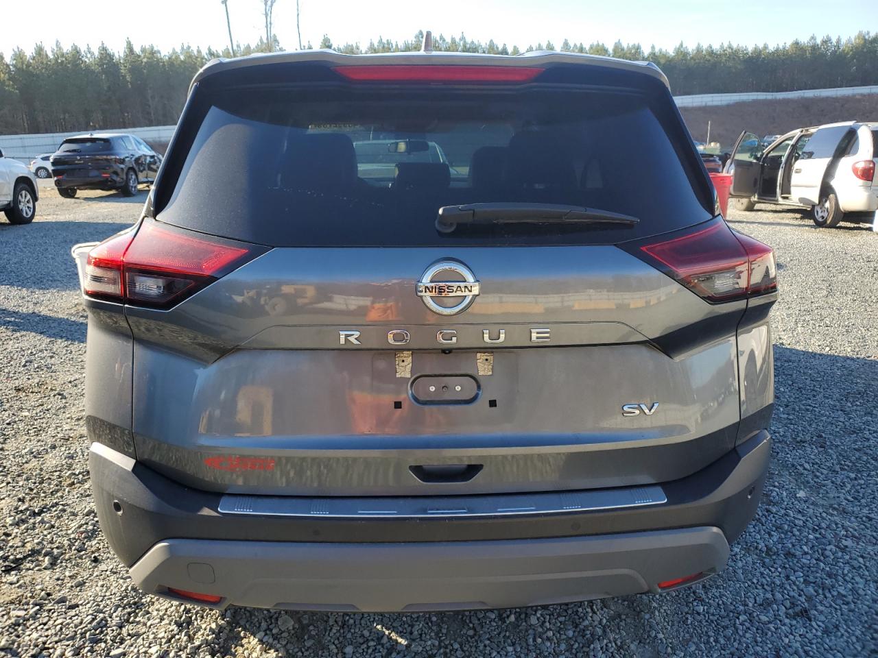 2021 Nissan Rogue VIN 5N1AT3BA9MC719377 Copart auction photo, front end damage thumbnail 6