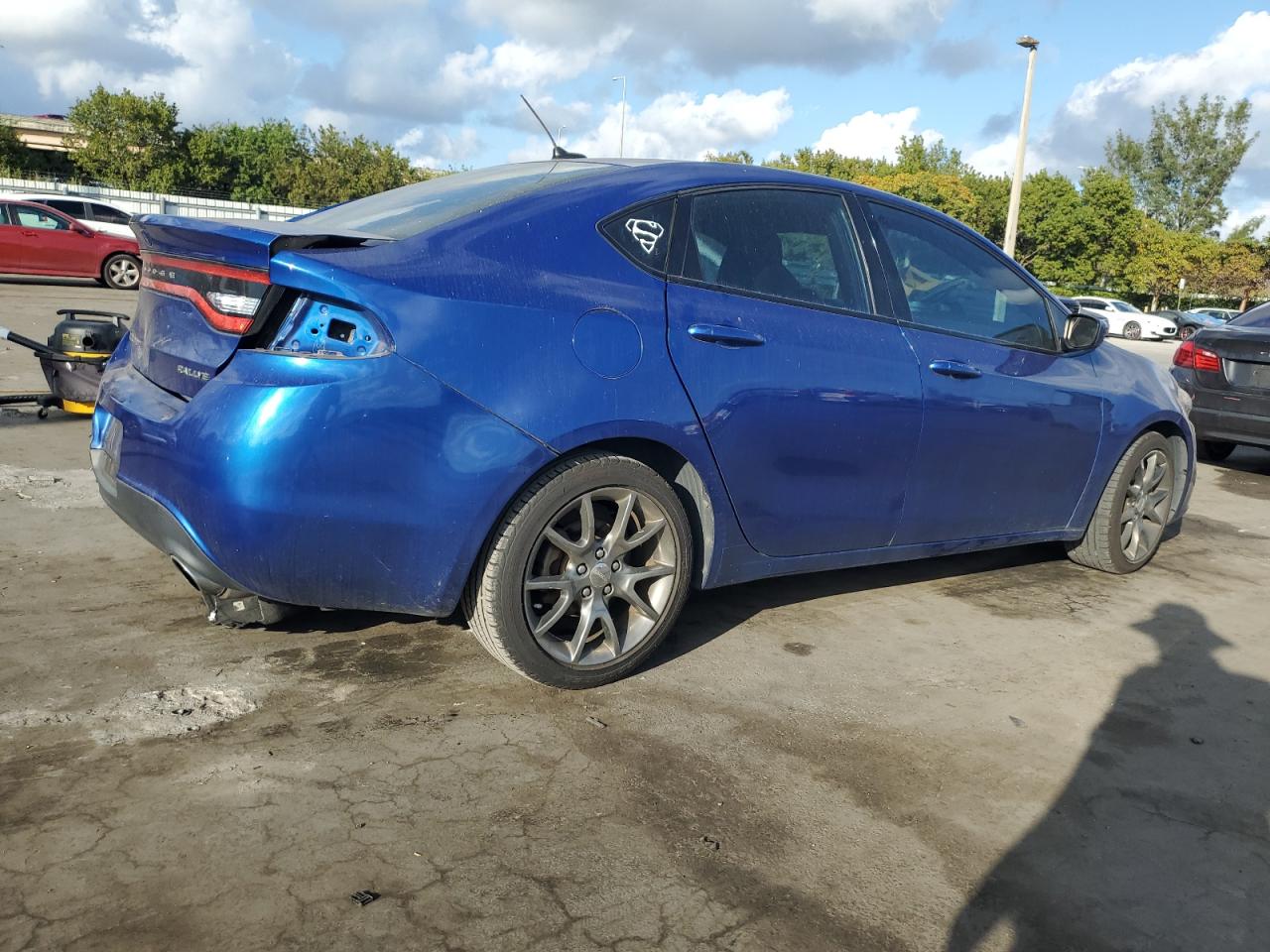 2013 Dodge Dart VIN 1C3CDFBA8DD104345 Copart auction photo, rear end damage thumbnail 3