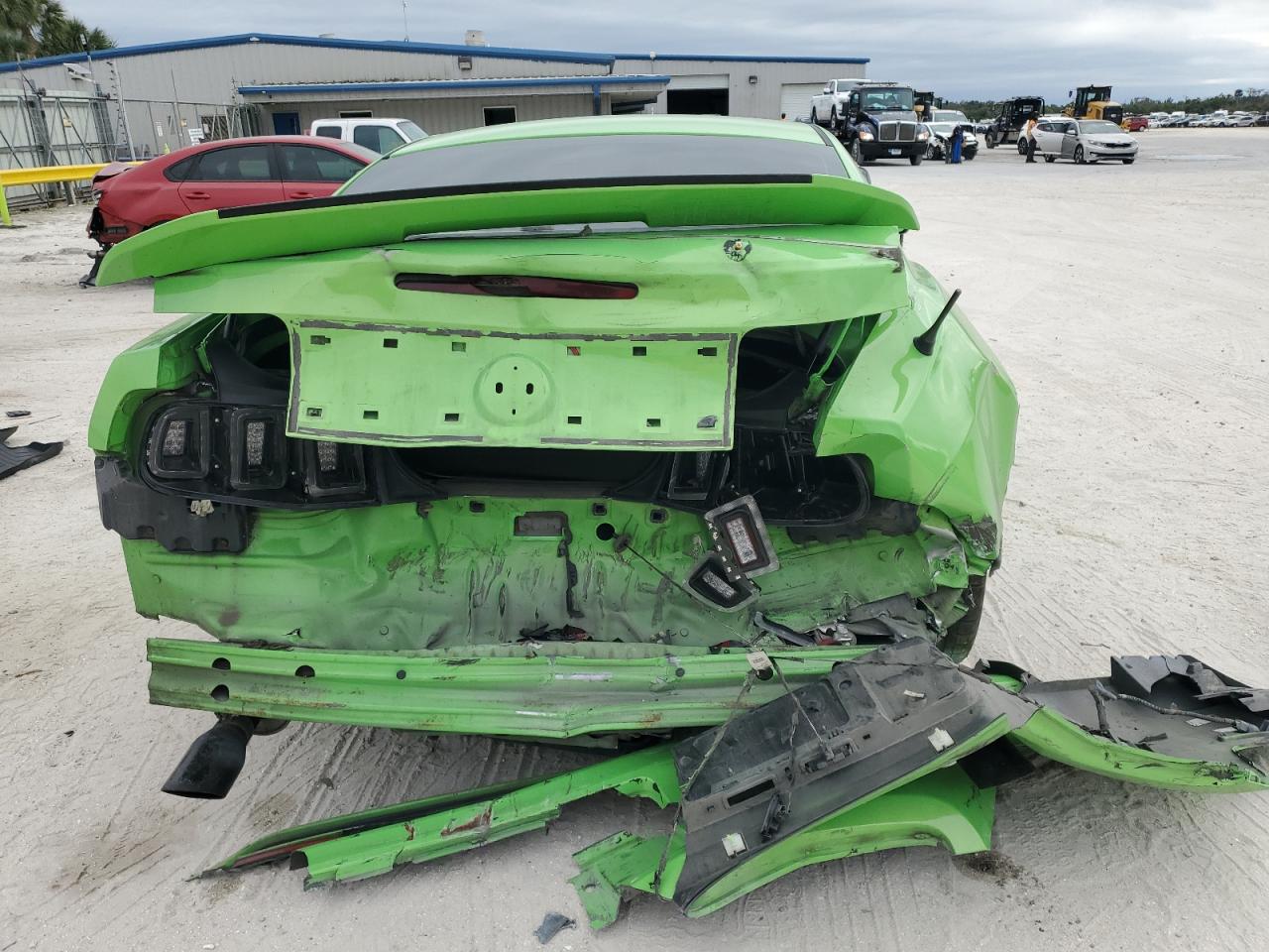 2014 Ford Mustang VIN 1ZVBP8CF2E5253072 Copart auction photo, front end damage thumbnail 6
