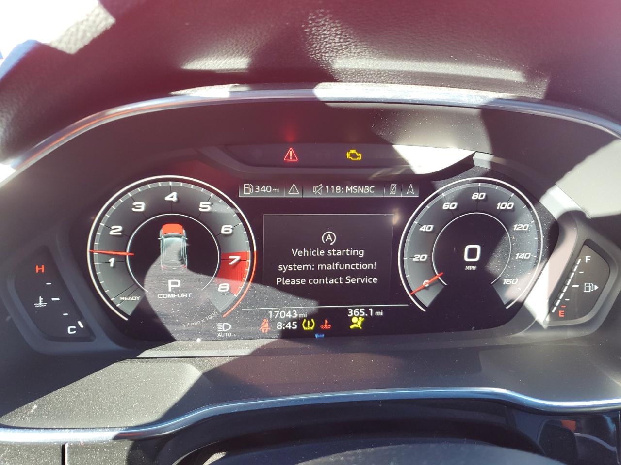 2019 Audi Q3 VIN WA1FECF34K1072938 Copart auction photo, front end / rear end damage thumbnail 9