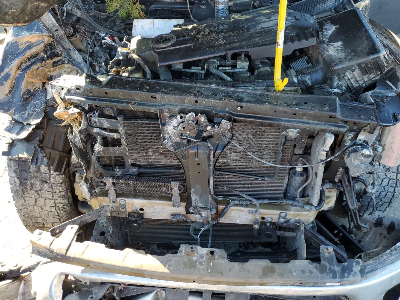 2017 Nissan Titan VIN 1N6AA1EJ4HN568708 Copart auction photo, all over damage thumbnail 13