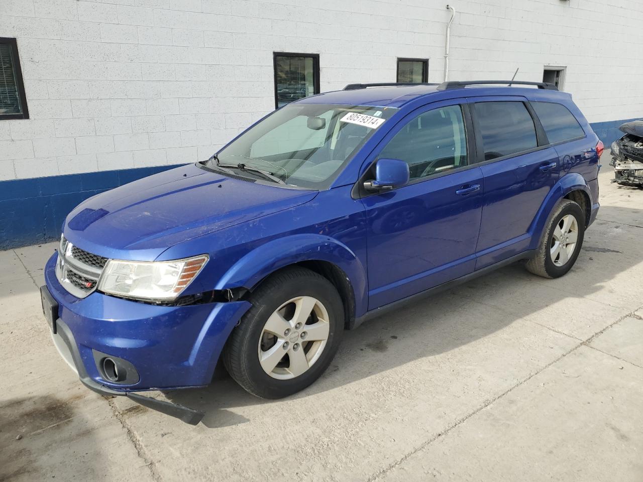 2012 Dodge Journey VIN 3C4PDCBB7CT394297