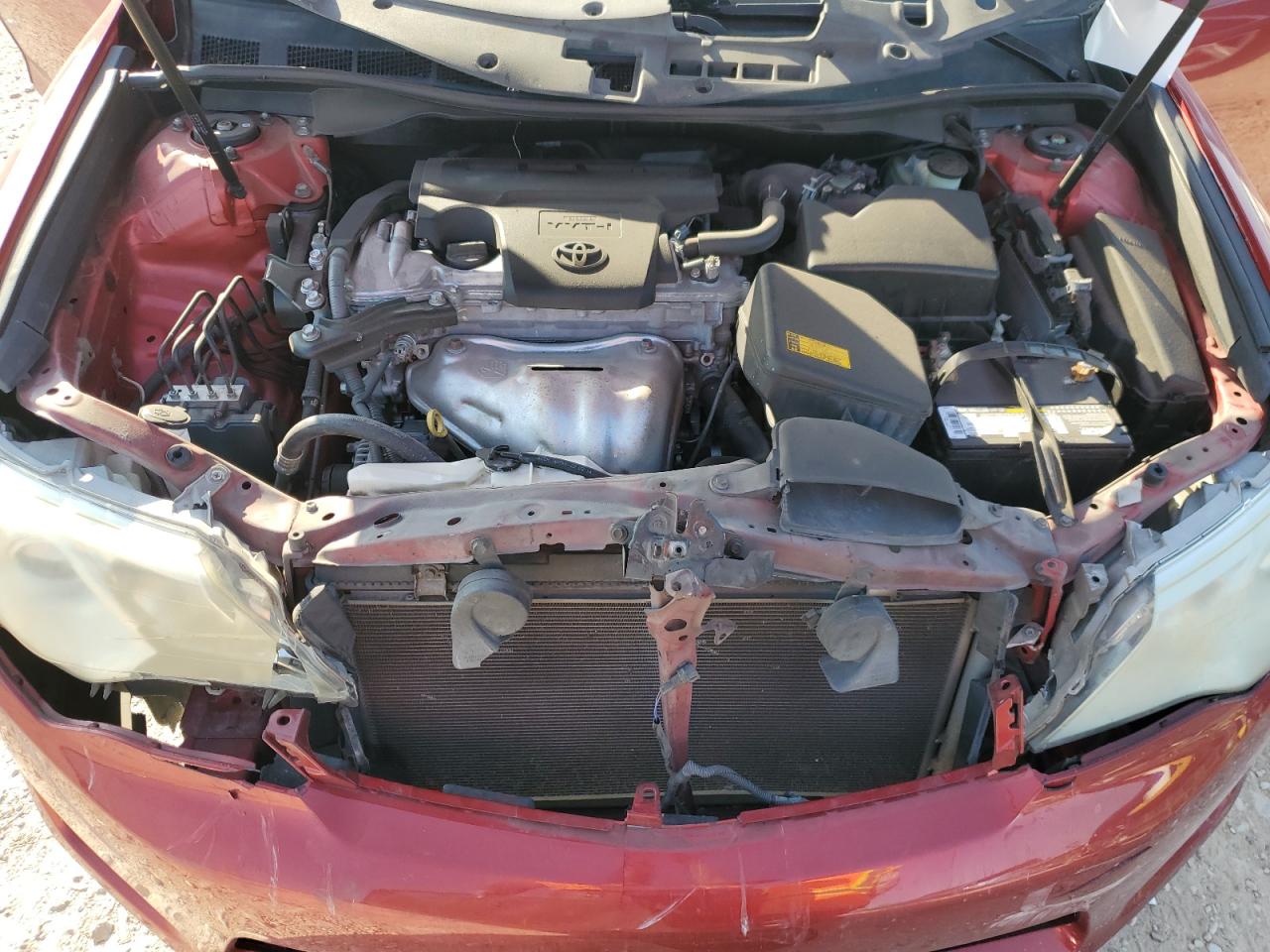 2014 Toyota Camry VIN 4T4BF1FKXER418833 Copart auction photo, front end / rear end damage thumbnail 11