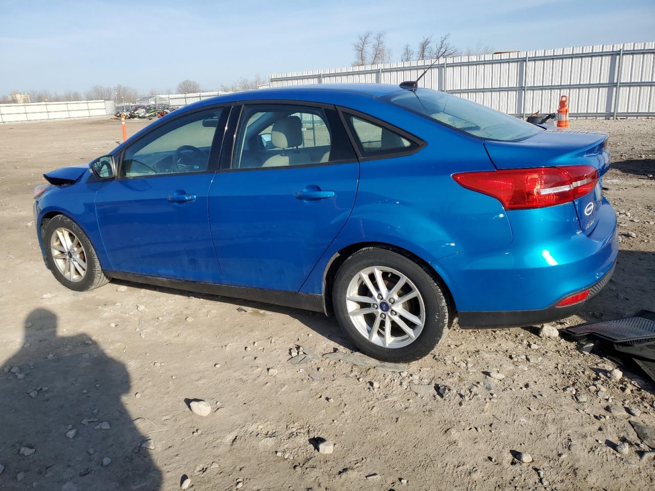 2015 Ford Focus VIN 1FADP3F25FL268286 Copart auction photo, front end damage thumbnail 2