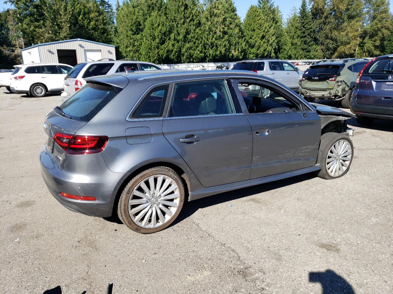 2016 Audi A3 VIN WAUTPBFF5GA110902 Copart auction photo, front end damage thumbnail 3
