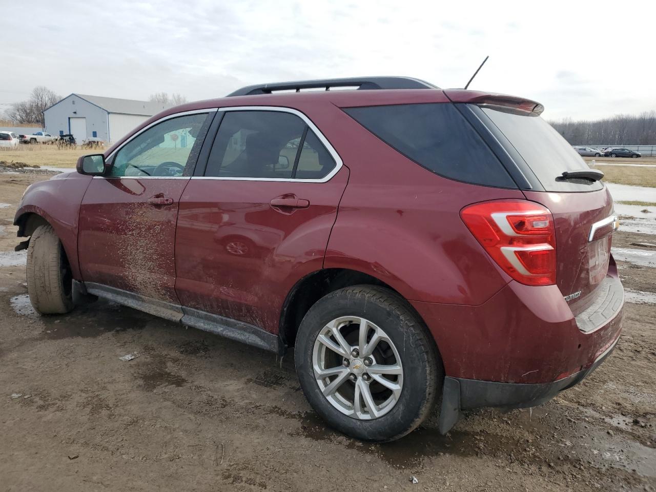 2017 Chevrolet Equinox VIN 2GNALCEK8H6101921 Copart auction photo, front end / side damage thumbnail 2