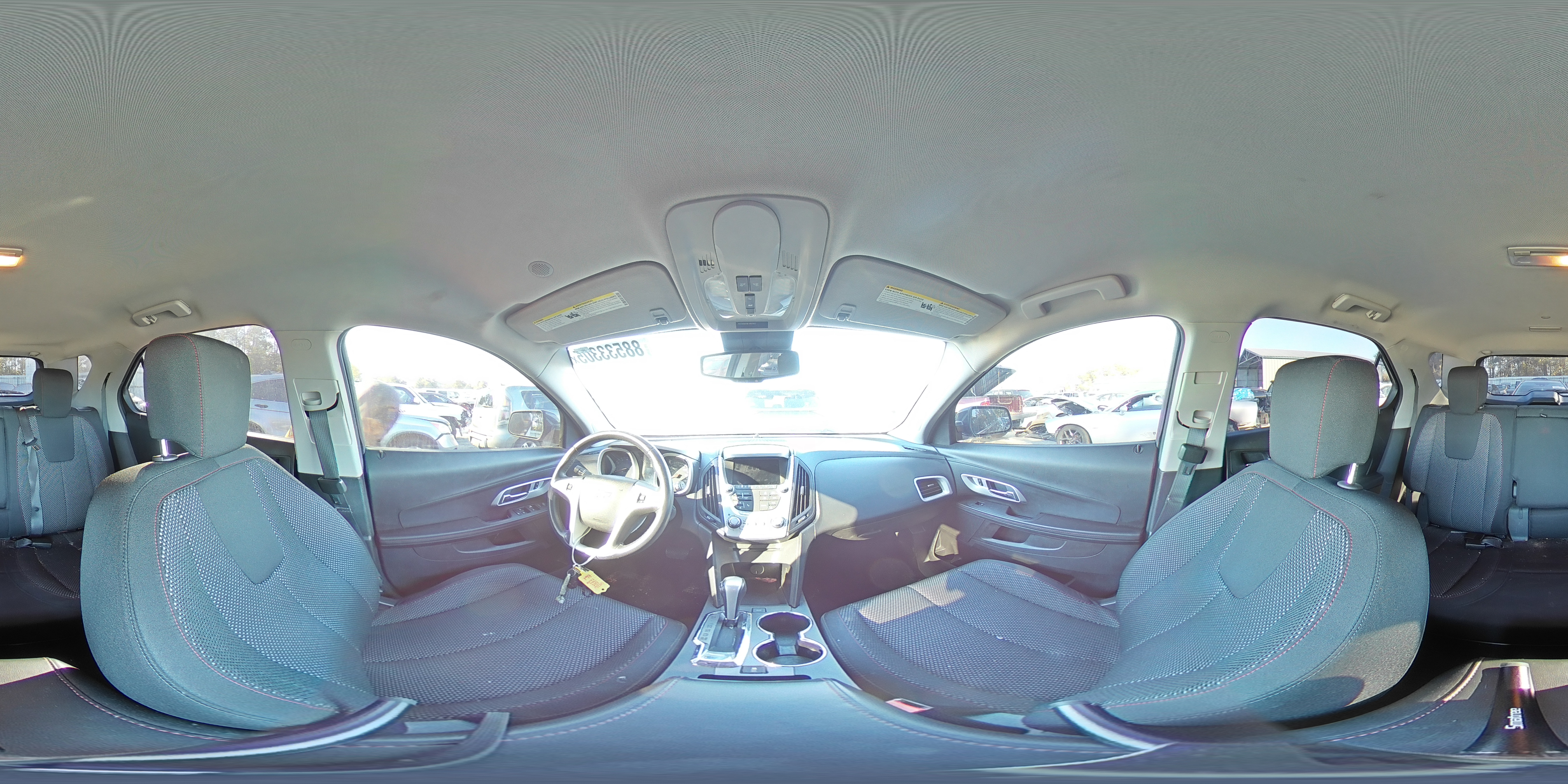 2015 Chevrolet Equinox VIN 1GNFLFEK2FZ113538 Copart auction photo, front end damage thumbnail 13