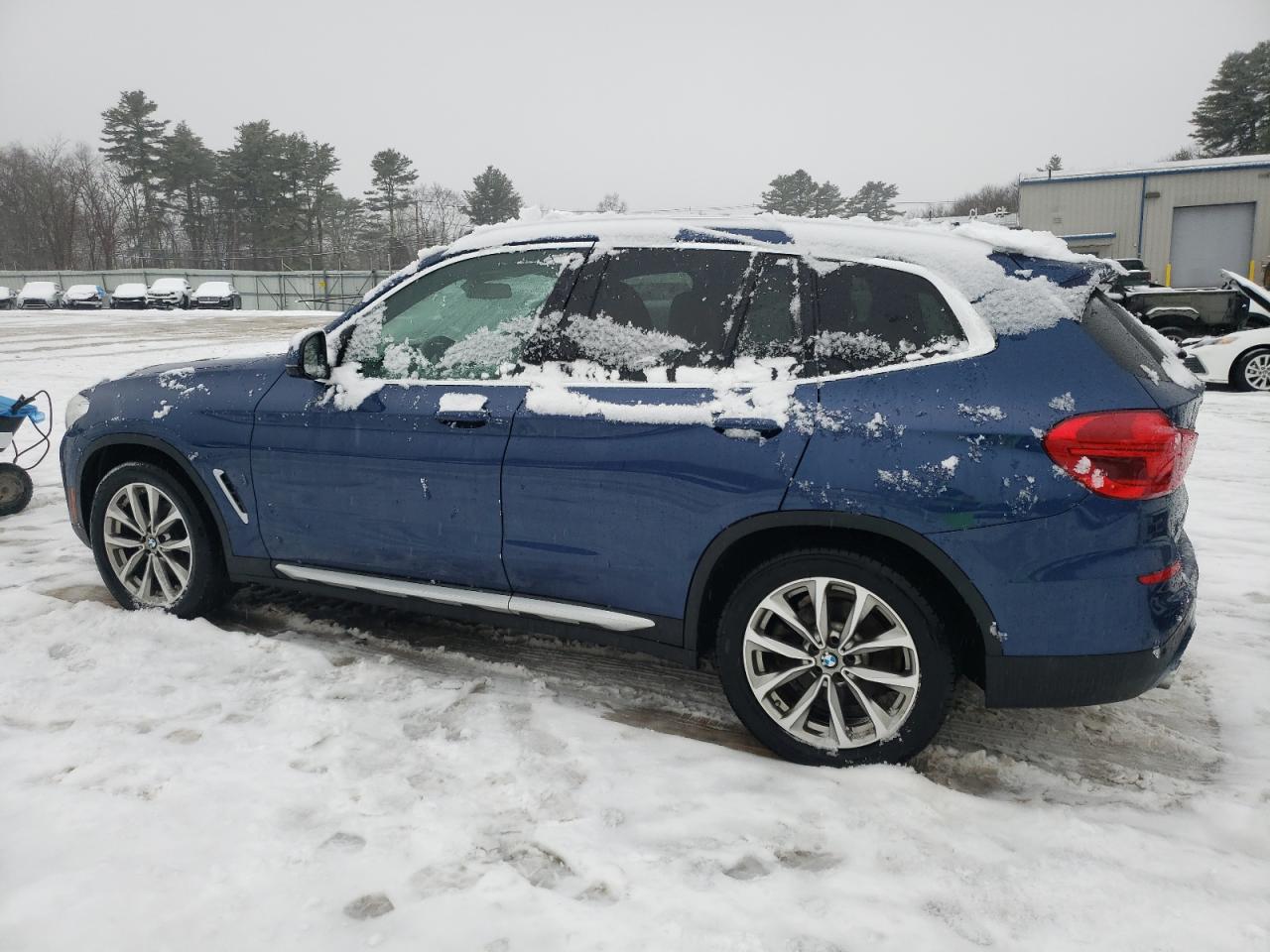 2019 BMW X3 VIN 5UXTR9C5XKLE16610 Copart auction photo, front end damage thumbnail 2