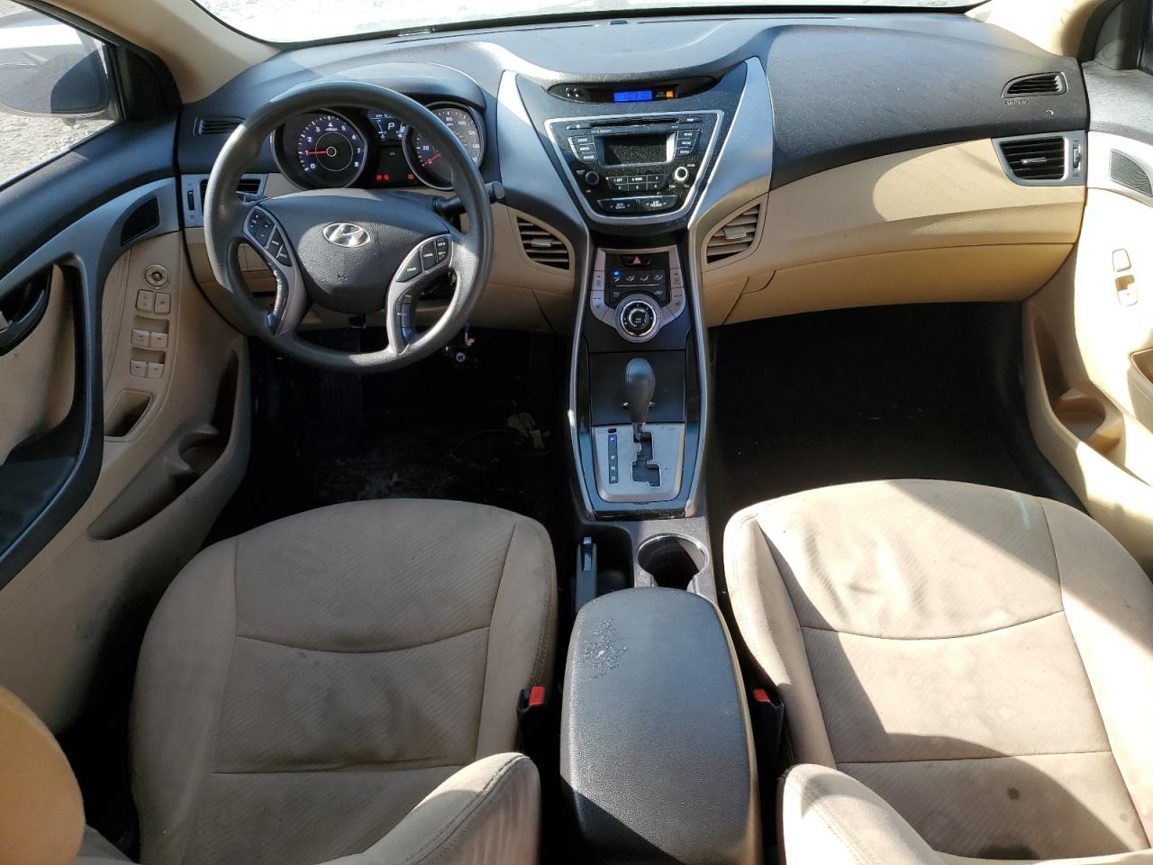 2013 Hyundai Elantra VIN 5NPDH4AE4DH344855 Copart auction photo, vandalism / minor dent/scratches damage thumbnail 8