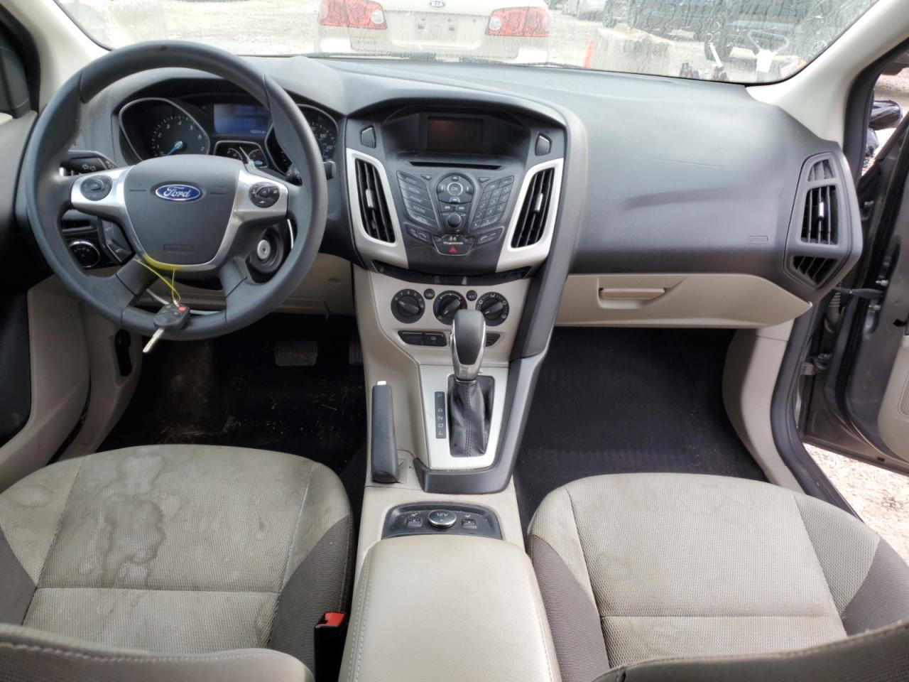 2014 Ford Focus VIN 1FADP3F27EL390677 Copart auction photo, front end damage thumbnail 8