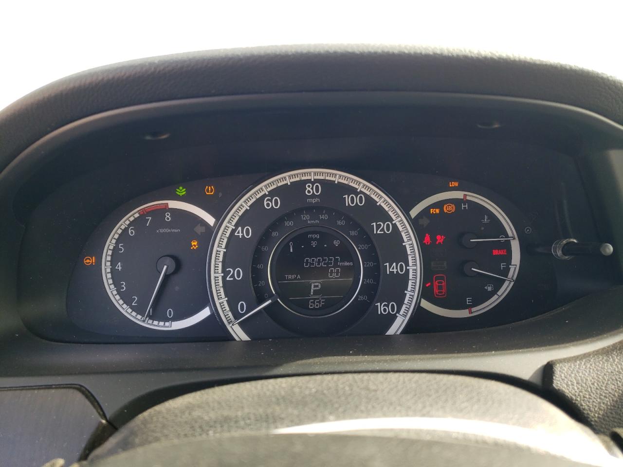 2014 Honda Accord VIN 1HGCR2F87EA009535 Copart auction photo, front end damage thumbnail 9