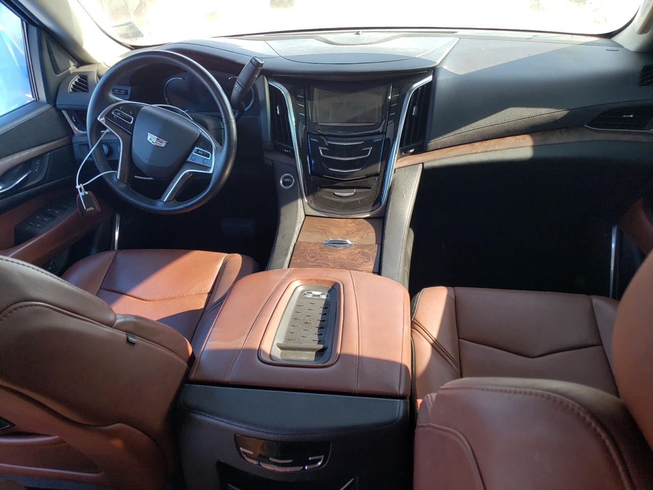 2016 Cadillac Escalade VIN 1GYS4CKJ9GR149107 Copart auction photo, burn - engine damage thumbnail 8