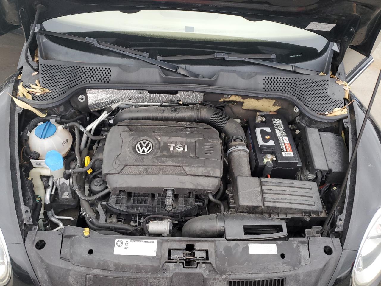 2014 Volkswagen Beetle VIN 3VW507AT4EM819943 Copart auction photo, water/flood damage thumbnail 11