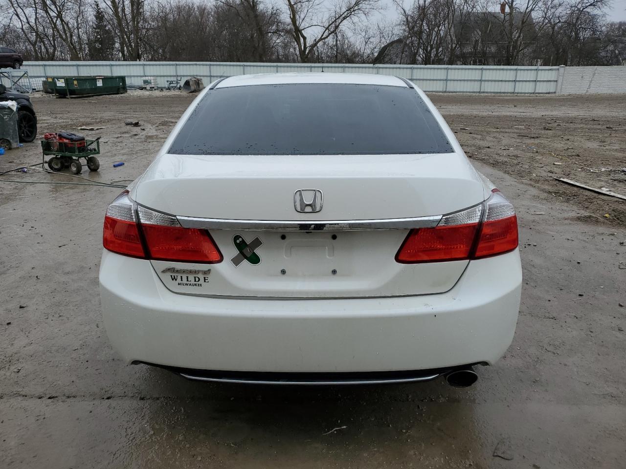 2014 Honda Accord VIN 1HGCR2F37EA023102 Copart auction photo, front end / side damage thumbnail 6