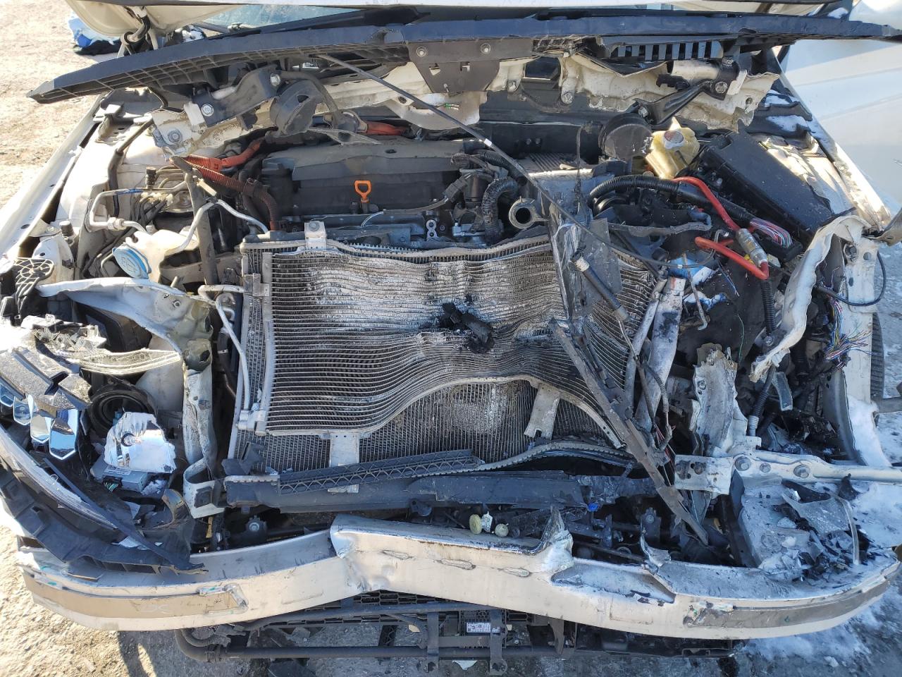 2018 Honda Accord VIN 1HGCV3F14JA002945 Copart auction photo, front end / minor dent/scratches damage thumbnail 11