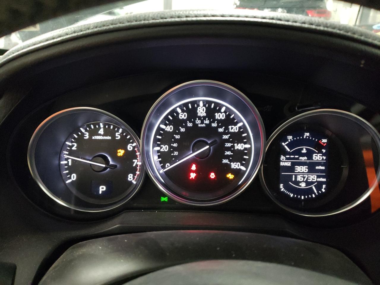 2017 Mazda 6 VIN JM1GL1V59H1154499 Copart auction photo, front end damage thumbnail 9