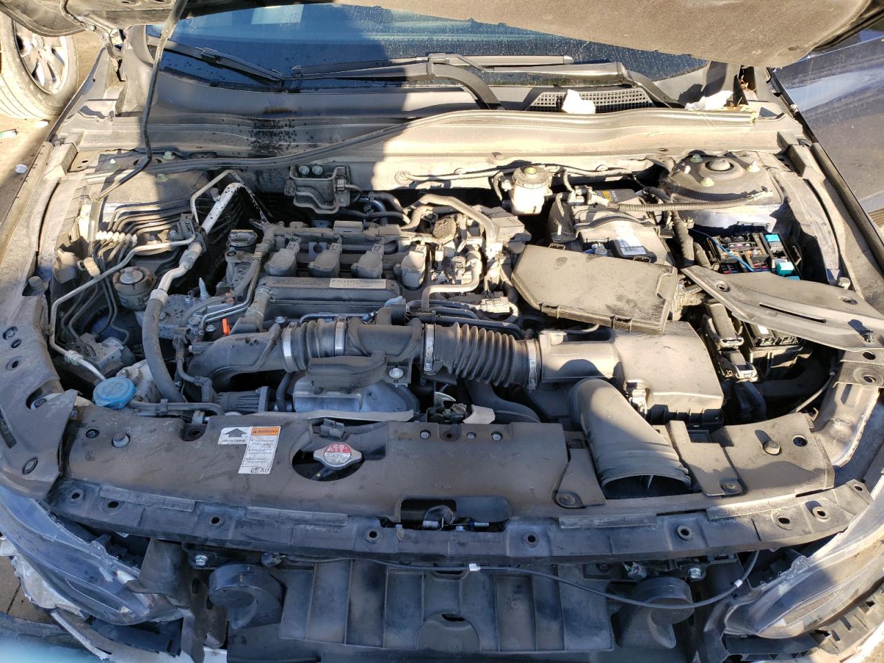 2019 Honda Accord VIN 1HGCV1F19KA018192 Copart auction photo, front end damage thumbnail 13