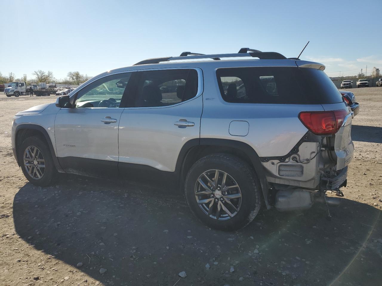 2019 GMC Acadia VIN 1GKKNULS8KZ120565 Copart auction photo, side / rear end damage thumbnail 2