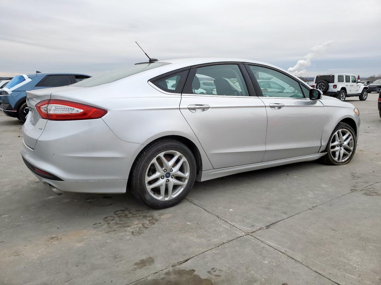 2014 Ford Fusion VIN 3FA6P0H73ER141830 Copart auction photo, side / minor dent/scratches damage thumbnail 3