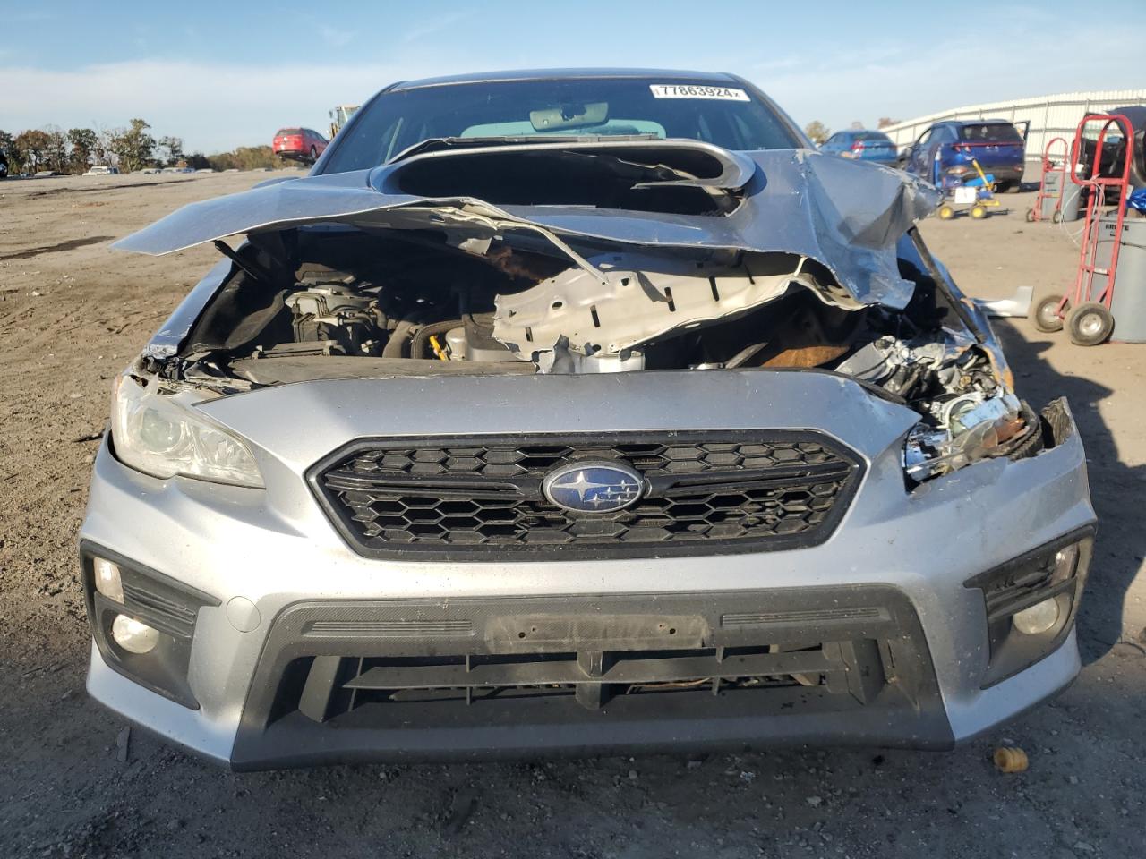 2019 Subaru WRX VIN JF1VA1C62K9815071 Copart auction photo, front end / side damage thumbnail 5
