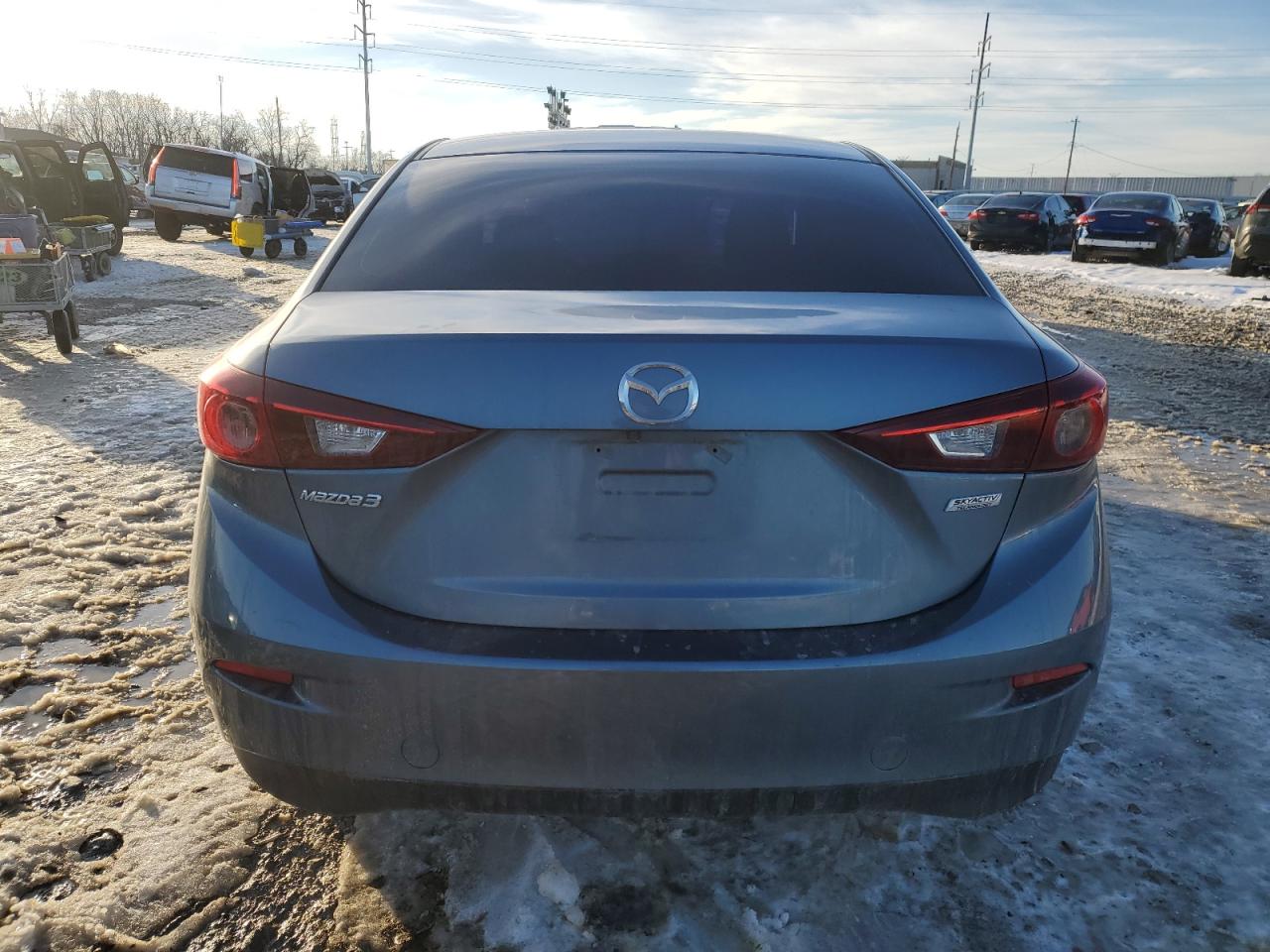 2016 Mazda 3 VIN JM1BM1U75G1293716 Copart auction photo, front end / minor dent/scratches damage thumbnail 6