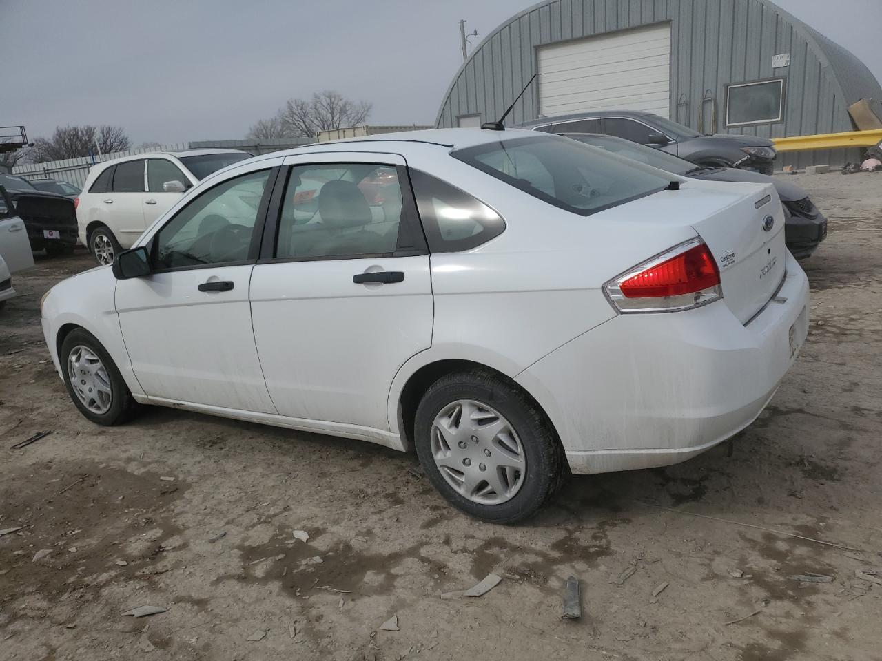 2008 Ford Focus VIN 1FAHP34N98W260014 Copart auction photo, front end damage thumbnail 2