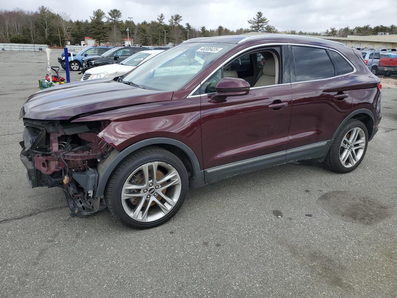 2017 Lincoln MKC VIN 5LMTJ3DH5HUL71308 - Copart auction photo