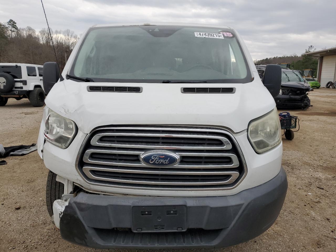 2015 Ford Transit VIN 1FMZK1YM2FKA72647 Copart auction photo, front end damage thumbnail 5