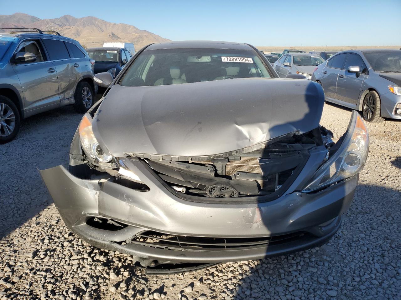 2013 Hyundai Sonata VIN 5NPEC4AC4DH701193 Copart auction photo, front end damage thumbnail 5