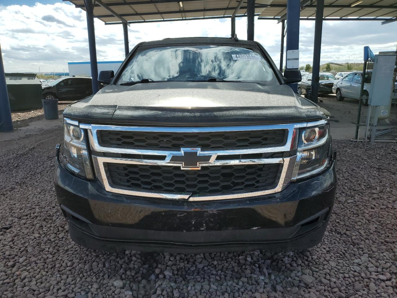 2018 Chevrolet Tahoe VIN 1GNSKAKC6JR156614 Copart auction photo, all over damage thumbnail 5