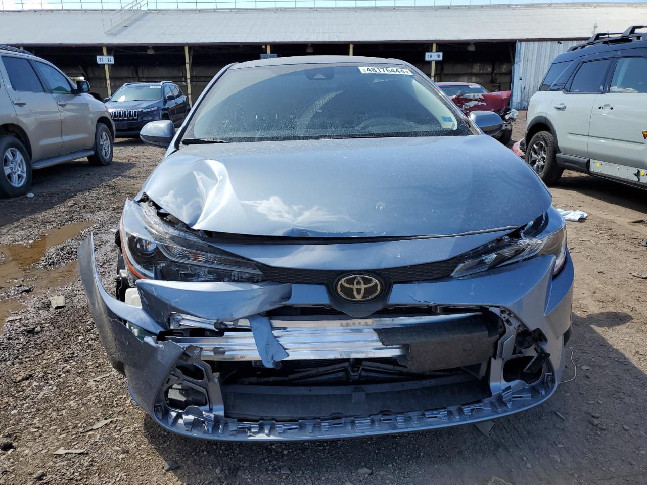 2022 Toyota Corolla VIN JTDEPMAE3N3015195 Copart auction photo, front end damage thumbnail 5