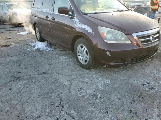 2007 Honda Odyssey VIN 5FNRL38427B057223 Copart auction photo, front end / undercarriage damage thumbnail 12