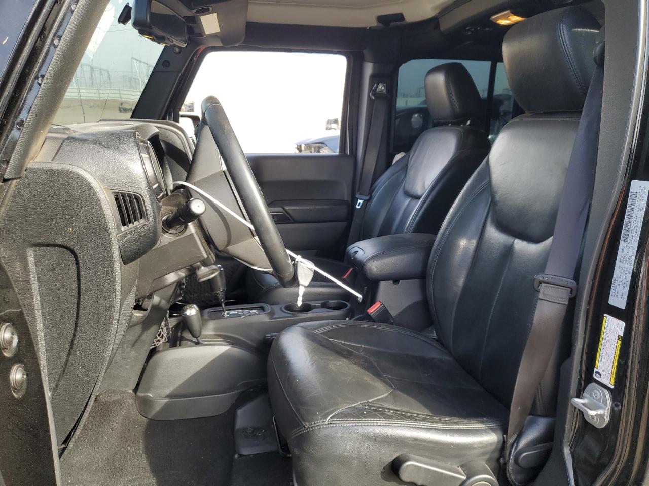 2017 Jeep Wrangler VIN 1C4HJWEG0HL625212 Copart auction photo, rear end / front end damage thumbnail 7