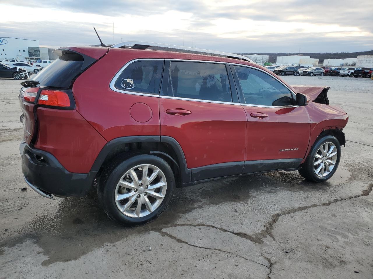 2014 Jeep Grand Cherokee VIN 1C4PJLDB7EW292422 Copart auction photo, front end / rear end damage thumbnail 3