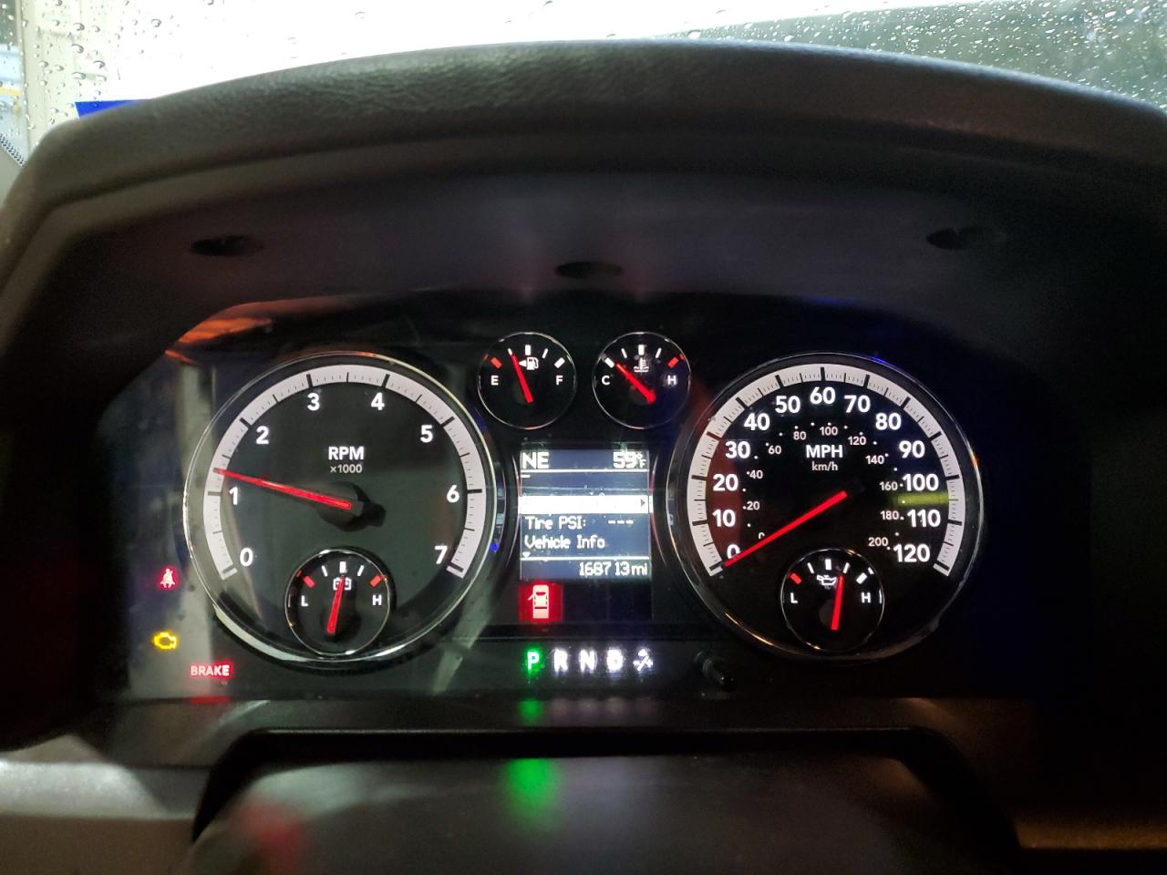 2011 Dodge RAM VIN 1D7RV1CT1BS659917 Copart auction photo, front end damage thumbnail 9