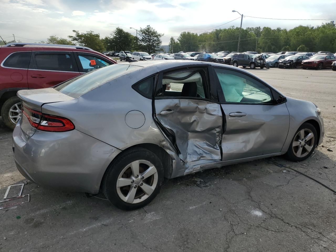 2016 Dodge Dart VIN 1C3CDFBB9GD577295 Copart auction photo, side / minor dent/scratches damage thumbnail 3