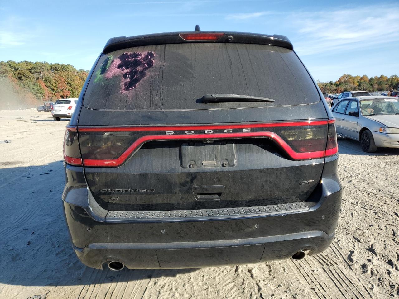 2019 Dodge Durango VIN 1C4RDJDG0KC606263 Copart auction photo, front end / side damage thumbnail 6