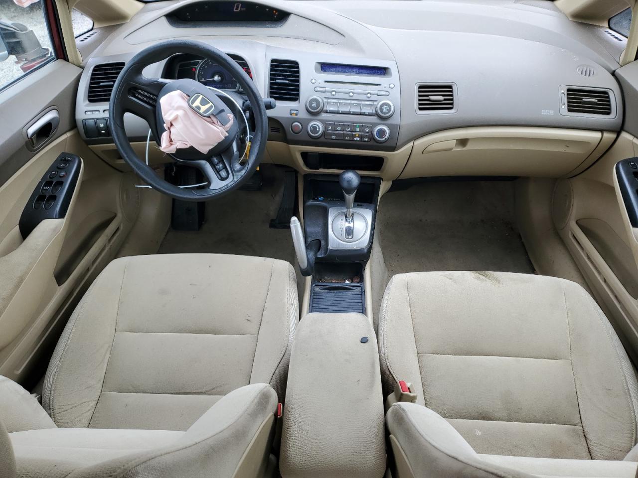 2007 Honda Civic VIN 2HGFA16547H500444 Copart auction photo, front end damage thumbnail 8