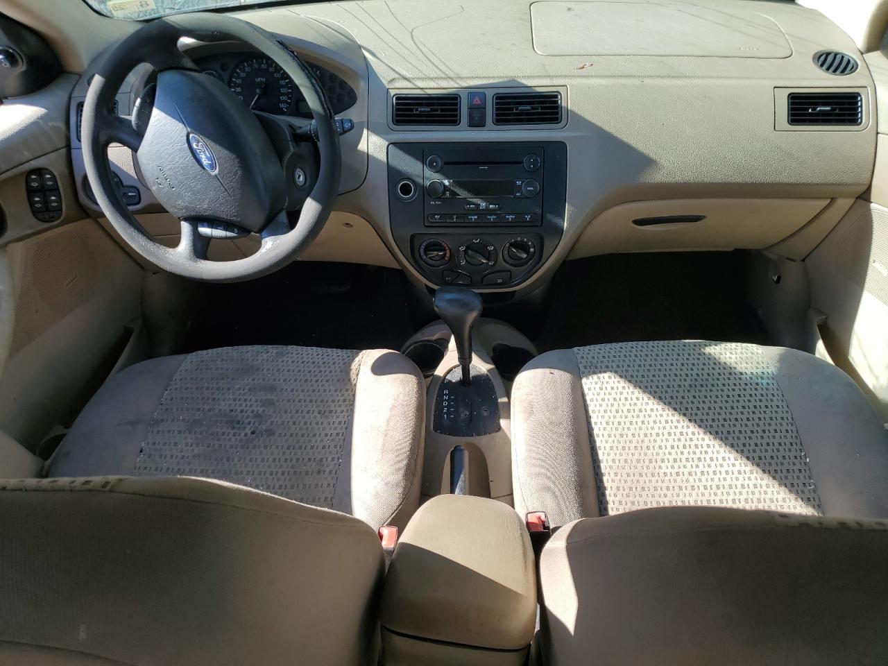 2007 Ford Focus VIN 1FAFP34N17W279419 Copart auction photo, front end damage thumbnail 8