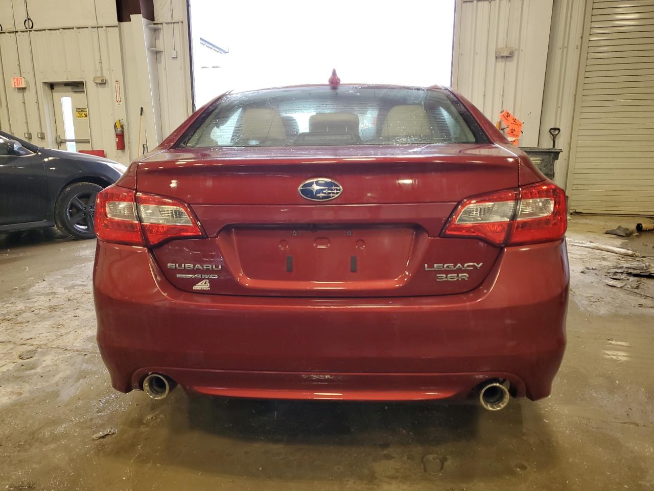 2017 Subaru Legacy VIN 4S3BNEN65H3013860 Copart auction photo, front end damage thumbnail 6