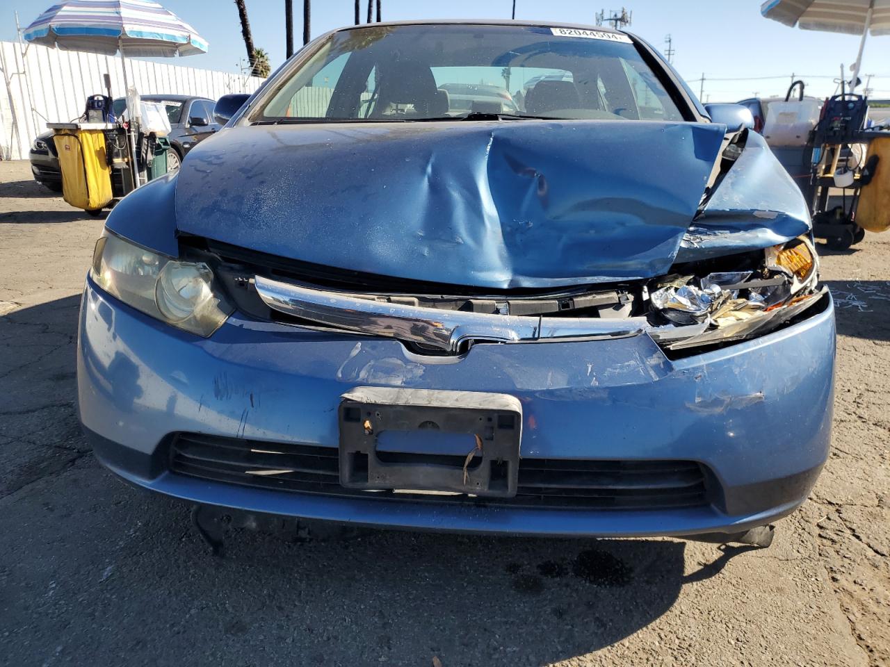 2008 Honda Civic VIN 2HGFA16518H537291 Copart auction photo, front end damage thumbnail 5